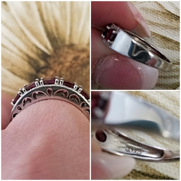 Genuine Garnet ring - Picture 5 of 5